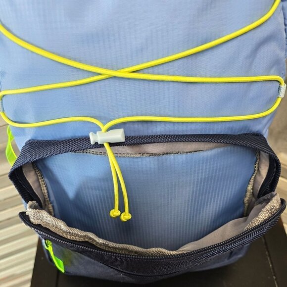 Kids' 16" Colorblock Ripstop Backpack | Cat & Jack™ Blue - Picture 10 of 12